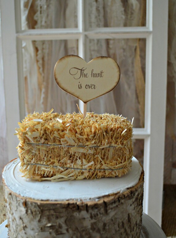 hunting wedding cake topper