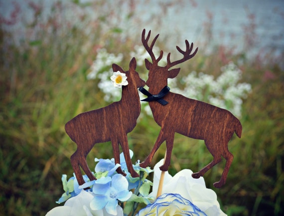 buck and doe bride