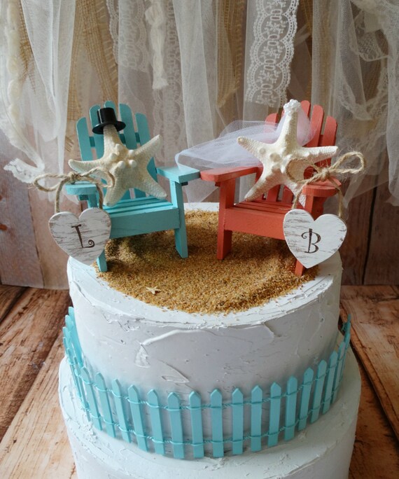 Beach Chairsbeachweddingcake Etsy