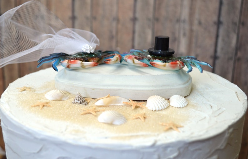 Crab wedding cake
