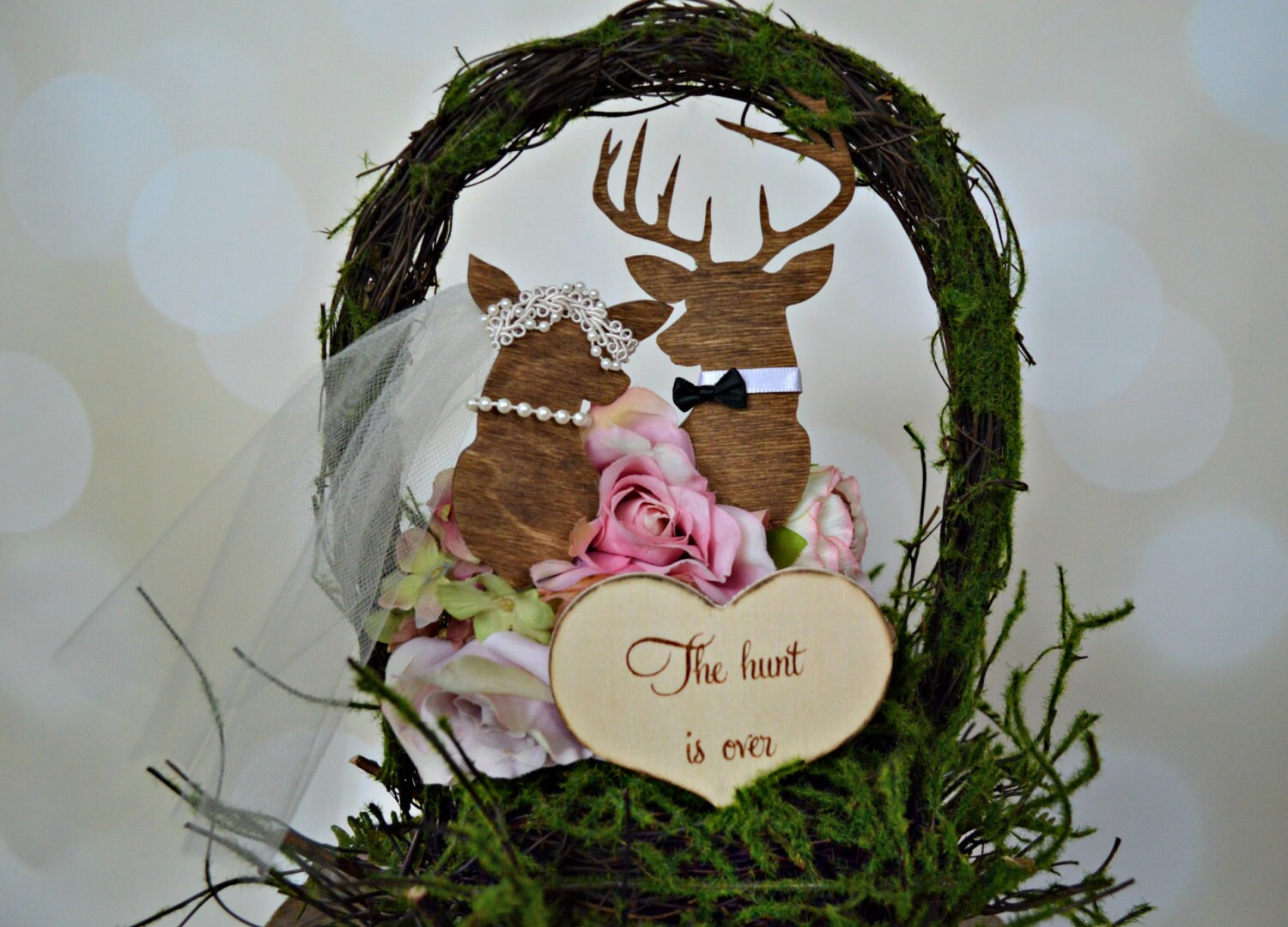 Ciervo boda buck y cierva pastel de bodas topper deer amante de los ciervos  novia y novio caza cazador de ciervos temático camuflaje marfil madera  ciervo siluetas - Etsy México, image size:1500x1080