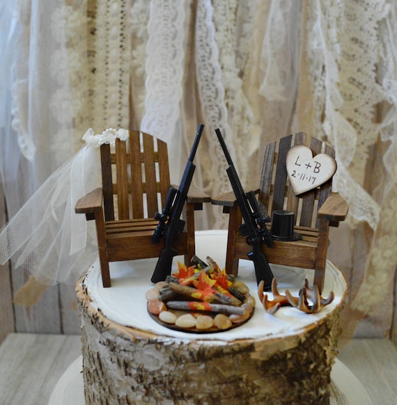 deer hunting gun wedding