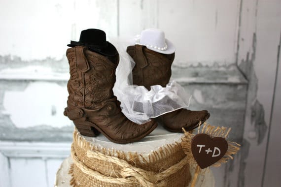 wedding western boots