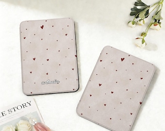 Uroczy futerał na Kindle w kształcie serca, niestandardowy do czytników Paperwhite 12, 7"/11, 6,8"/10, 6", Kindle 10, 11. generacji, Kindle 2024, Colorsoft Cover