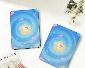 Etui Ocean Hello Kitty Kindle z niestandardową osłoną na Paperwhite 12" 7" / 11" 6,8" / 10" 6", Kindle 10" 11. generacji, Kindle 2024 Colorsoft Cover