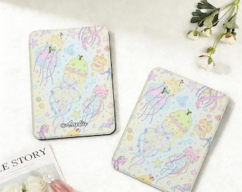 Kolorowe etui z motywem meduzy na Kindle'a, dostosowane do modeli Paperwhite 12, 7"/11, 6,8"/10, 6", Kindle 10, 11. generacji, Kindle 2024, Colorsoft Cover