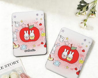 Uroczy futerał Apple Miffy Kindle na niestandardową okładkę do czytnika Paperwhite 12" 7" / 11" 6,8" / 10" 6", czytnika Kindle 10" 11. generacji, czytnika Kindle 2024 Colorsoft