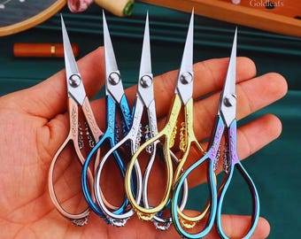 Retro Stainless Steel Embroidery Scissors – Antique Style Sewing Shears