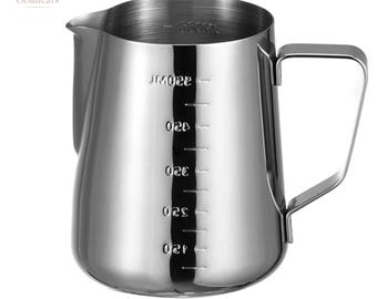 Wax Melting Pouring Cup for Candle Making | Metal Wax Pitcher with Scale | DIY Candle Craft Tool