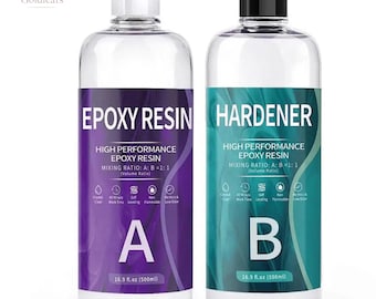 AB Resin Epoxy Glue High Adhesive Hardener Crystal Glue For DIY Resin Jewelry Making Accessories Gum 100/200/400/500/1000g
