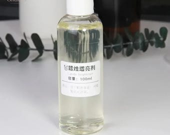 Olio lucidante per superfici di candele riutilizzabile / Liquido di finitura per candele per la realizzazione di candele fai da te / Materiale per forniture artigianali