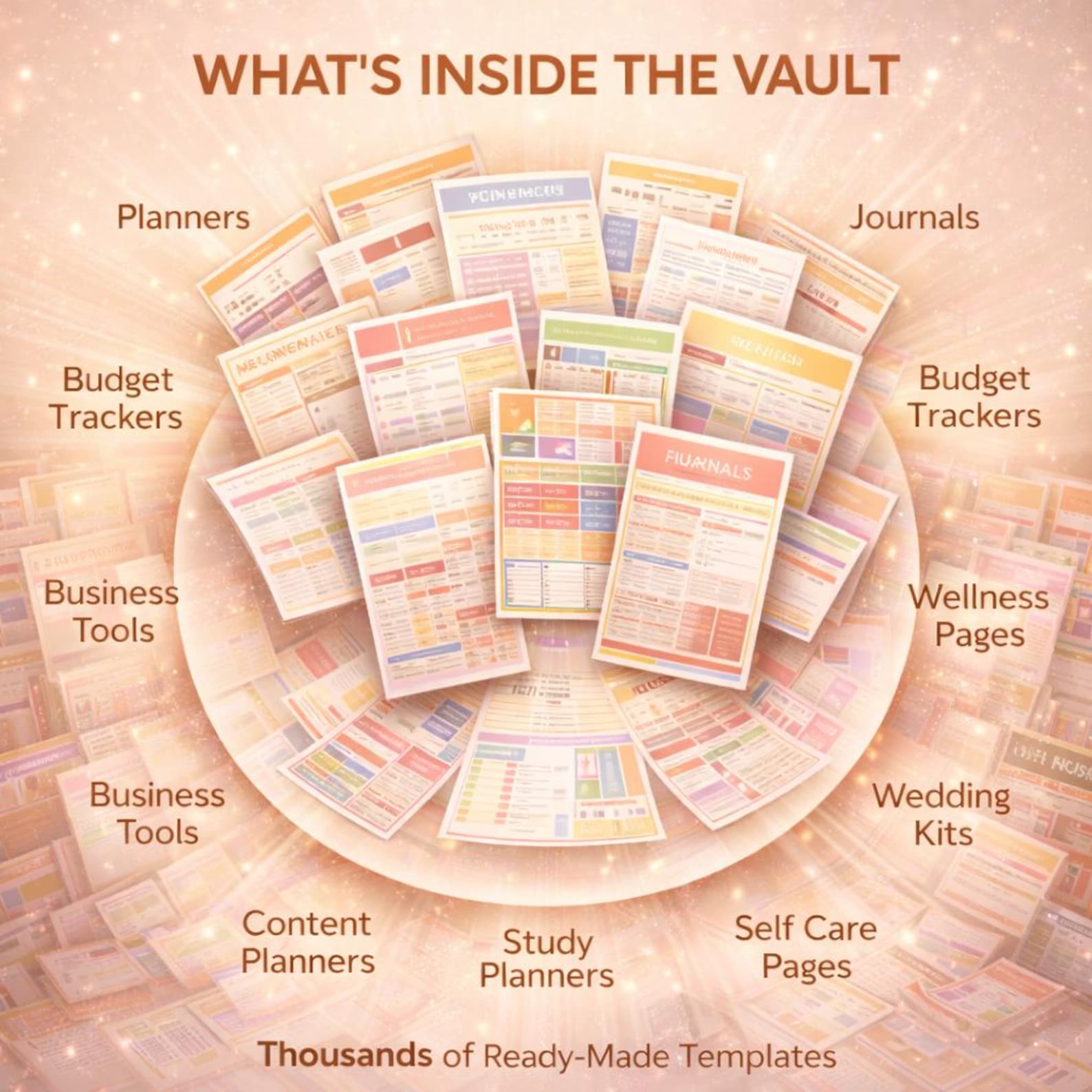 20000+ Canva Templates Bundle Mega Digital Products Vault Planner ...