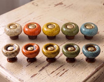 Round Cabinet Knobs, Vintage Drawer Knobs, Rustic Dresser Knob, Kitchen Cabinet Hardware, Farmhouse Cupboard Knobs, Decorative Furniture