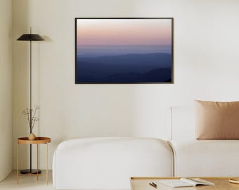 California Sunrise Mountains Giclee Photographic Print with Custom Sizes