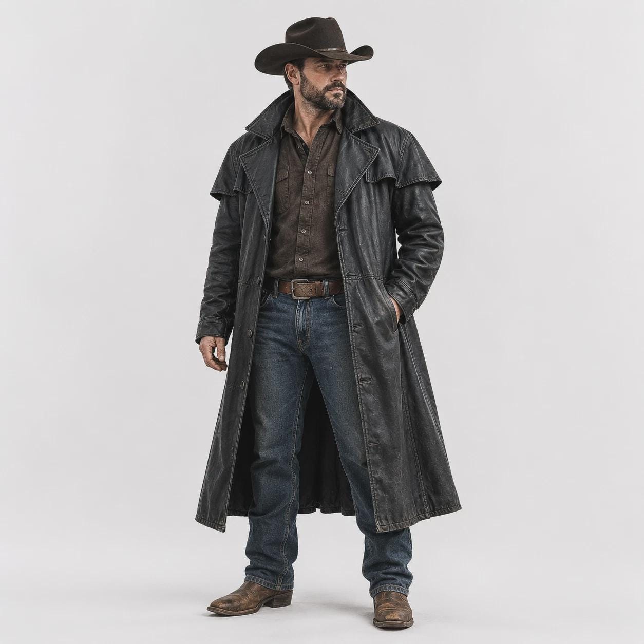 Cowboy duster coat - Etsy 日本