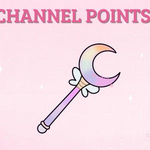 Fairy Magic Wand Channel Point Icon • Cute Pastel Twitch Reward
