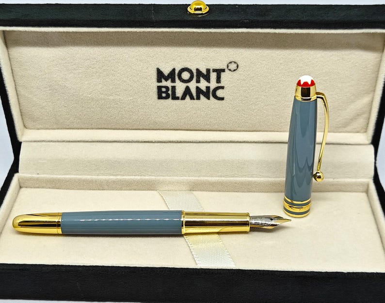 Stylo plume Montblanc vintage avec boîte et expédition dans le monde entier image 4