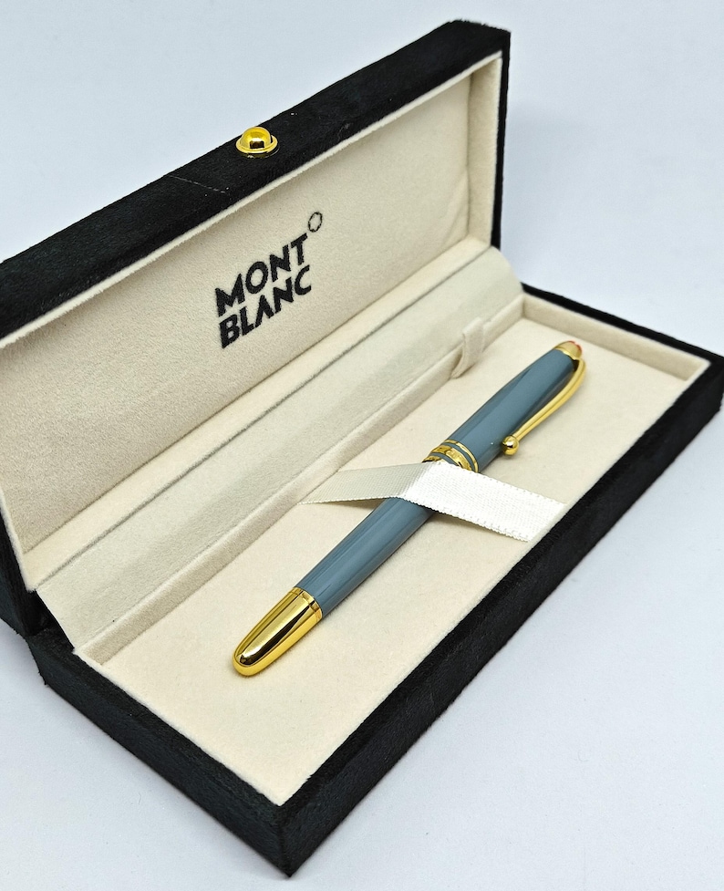 Stylo plume Montblanc vintage avec boîte et expédition dans le monde entier image 7