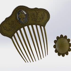 Doll small hair ornament and pendant - 3D model