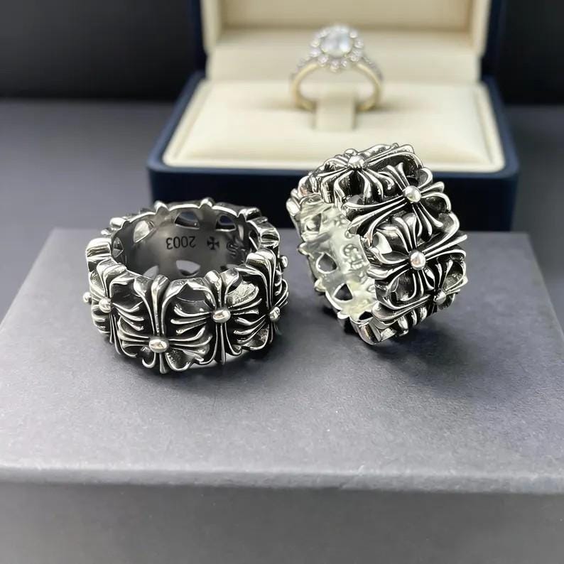 Chrome hearts ring - Etsy 日本