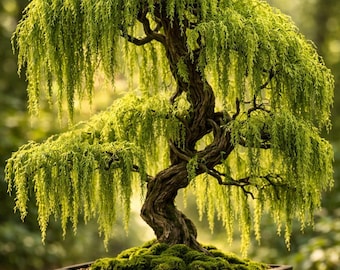 Hey Dina Willow Bonsai Tree: Fast Growing, Indoor and Outdoor