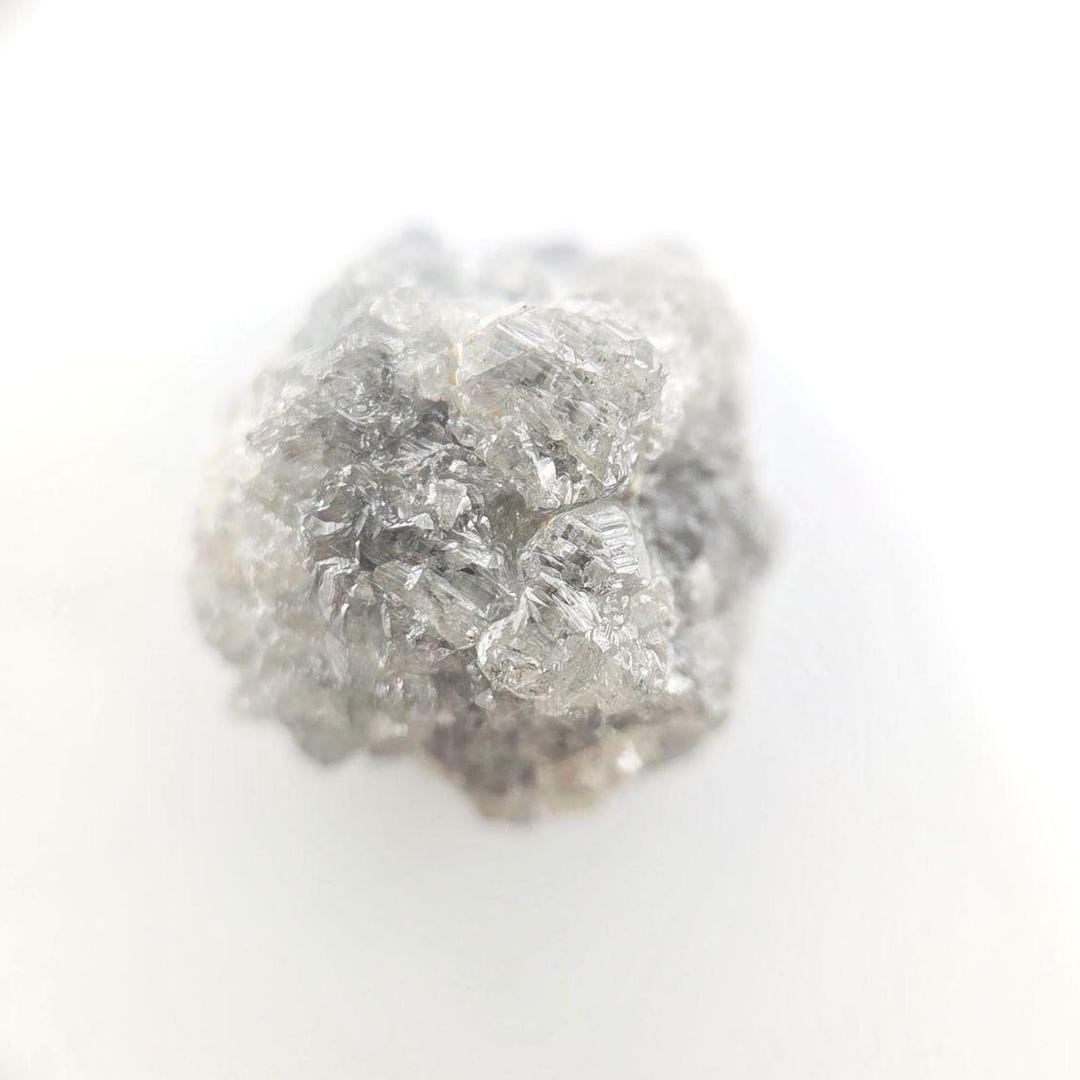 3.86 CT Raw Rough Grey Diamond Natural Uncut Irregular Shape Diamond ...