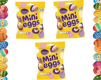 Cadbury’s Mini Eggs 74g  (PACK of 3)