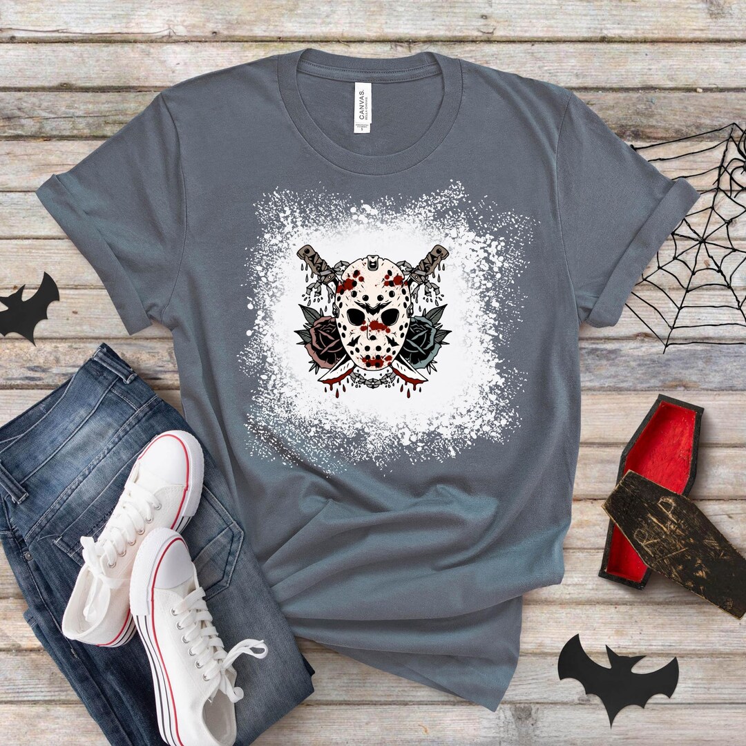 T-shirt Jason Voorhees (Friday The 13th) - Graphic Tee Horreur Iconic Slasher - Taille Regular