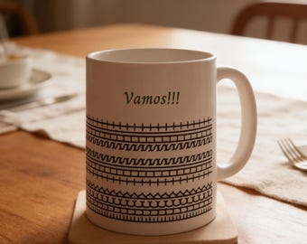 Personlig kaffemugg med dolt meddelande, rolig kontorspresent till kollega, anpassad namnmugg, sarkastisk arbetsbästispresent, hemlig meddelande keramisk mugg