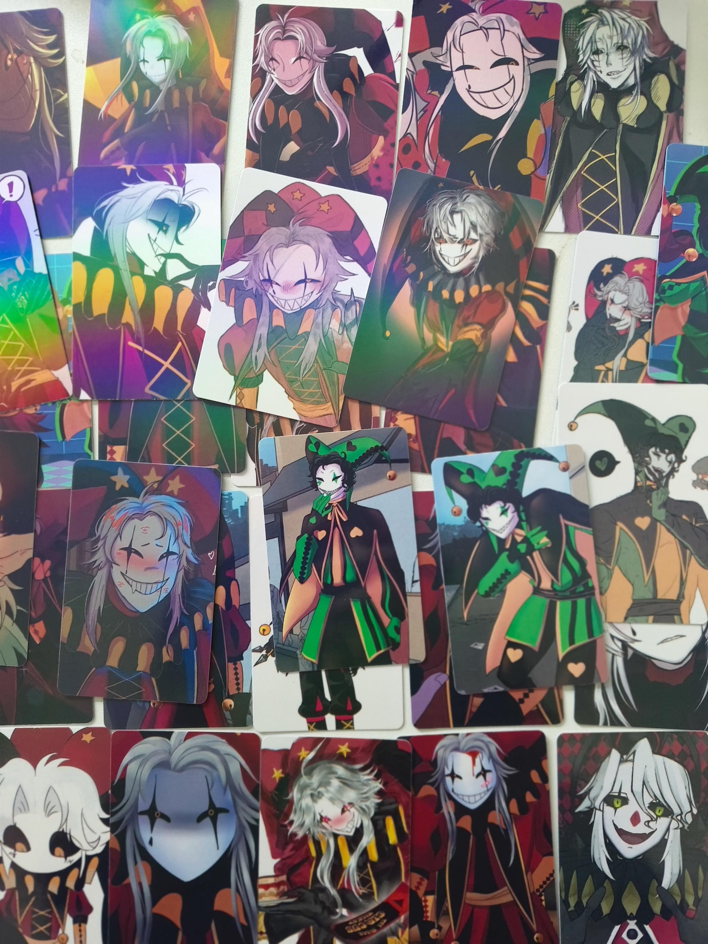 The Freak Circus Pierrot Inspired Holo Cards - Etsy