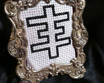 Toppa Psychic TV / Cross realizzata su ordinazione