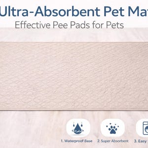 Washable Reusable Pet Pee Pad | Absorbent Waterproof Training Mat