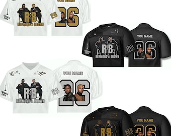 Camiseta corta de la gira R&B de Usher y Chris Brown 2026, camiseta de concierto personalizada.
