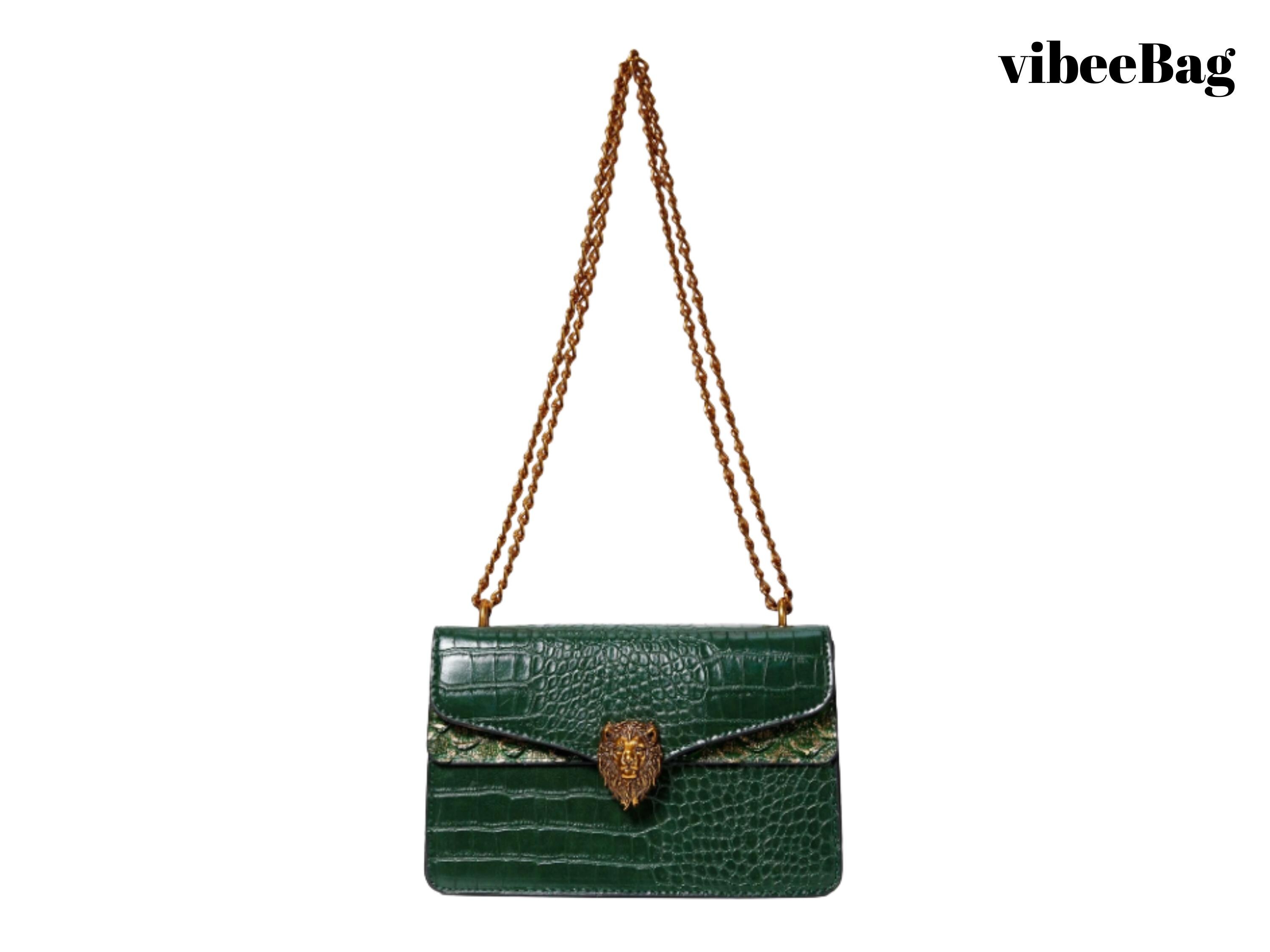 Sac Carré Bandoulière Femme En Cuir PU Verni - Noir - Taille Moyenne - Neuf Avec étiquettes