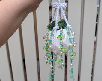 Forever Iridescent Rose Beaded Plant