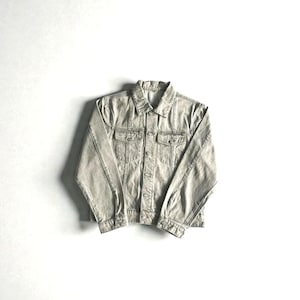 Corteiz C-Star Denim Jacket Grey image 1