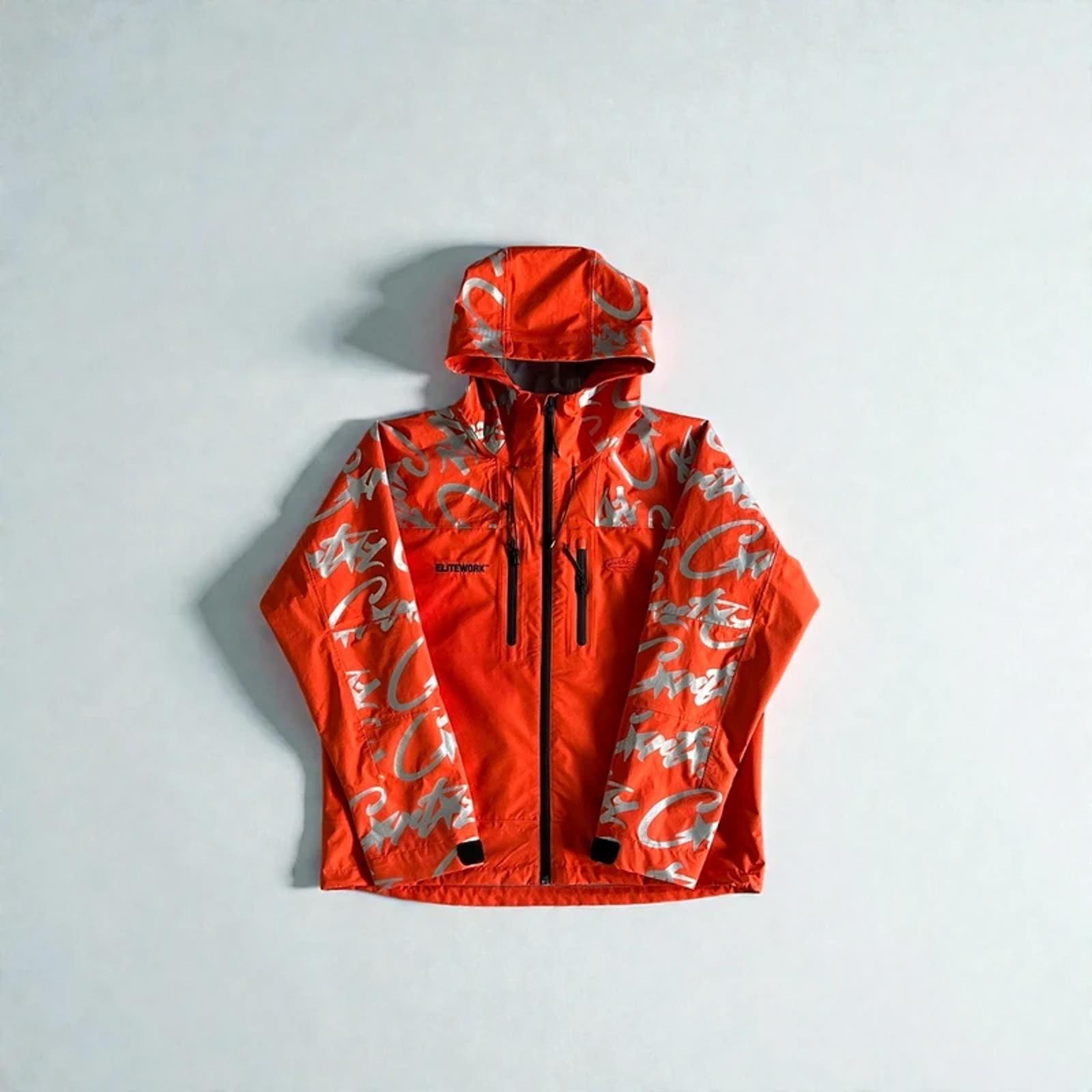 Corteiz Elitework Shell Jacket Orange - Etsy