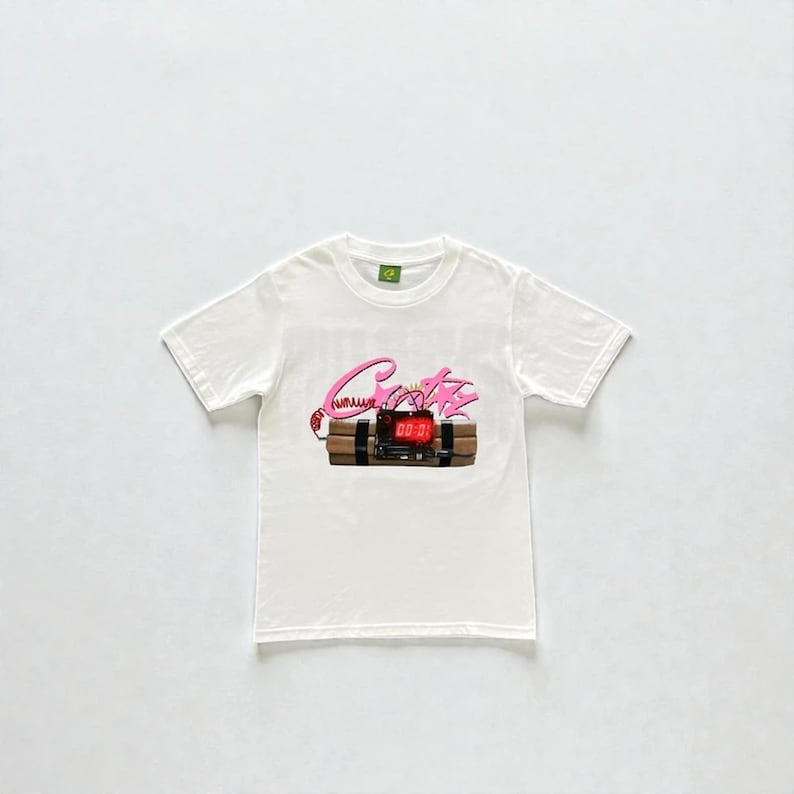 Corteiz No Time 4 Luv Tee White image 1