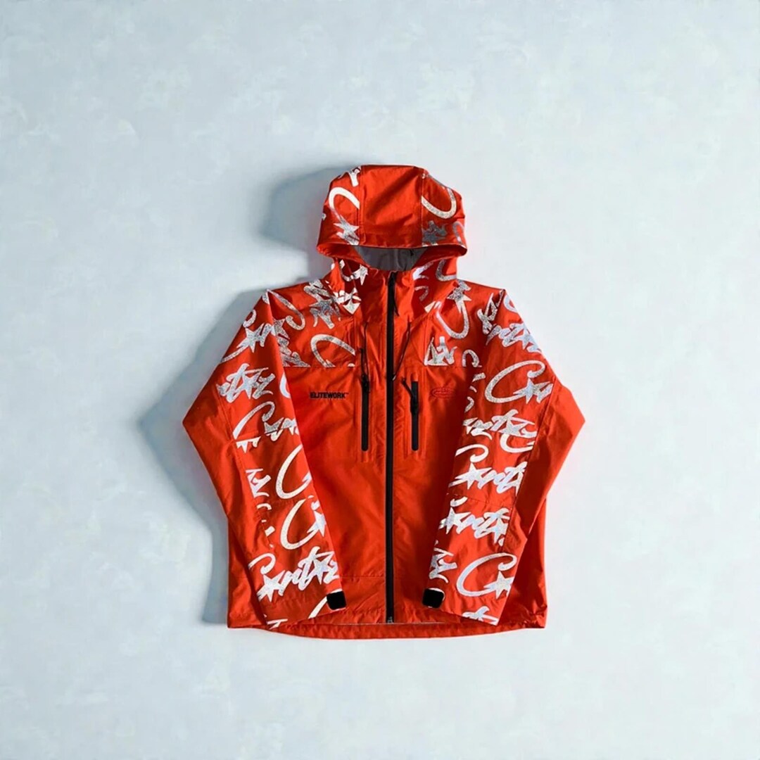 Corteiz Elitework Shell Jacket Orange - Etsy