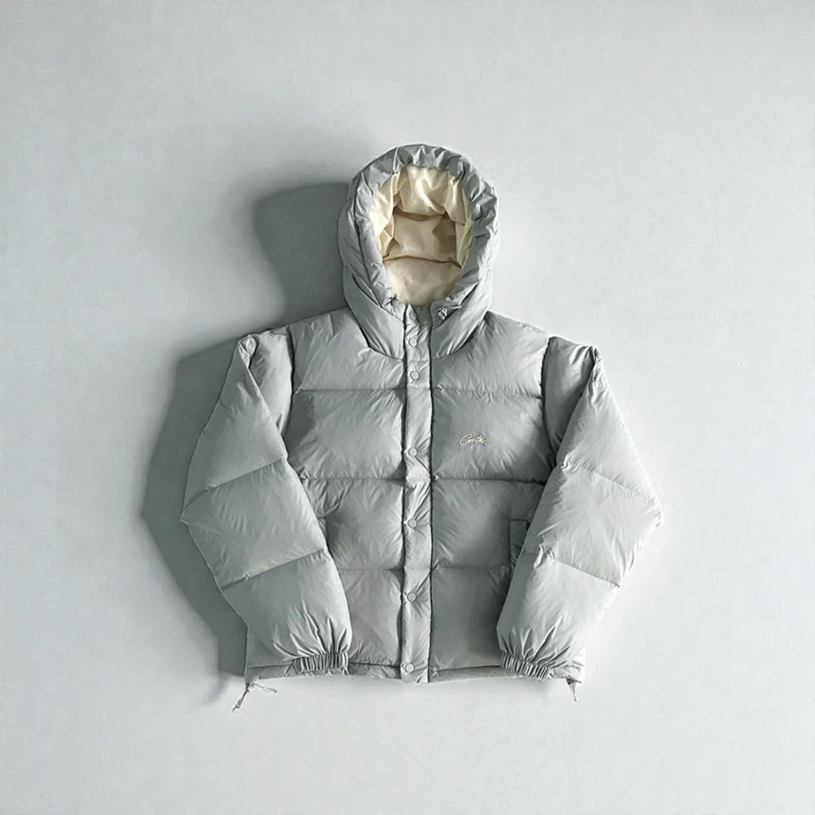 Corteiz Bolo Puffer Jacket V2 Grey - Etsy Ireland