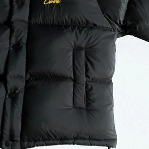 Chaqueta acolchada Corteiz Bolo V2 negra imagen 3