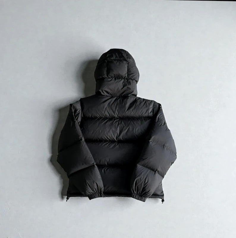 Chaqueta acolchada Corteiz Bolo V2 negra imagen 6