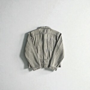 Corteiz C-Star Denim Jacket Grey image 3