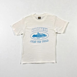 Corteiz Alcatraz Tee White/blue - Etsy