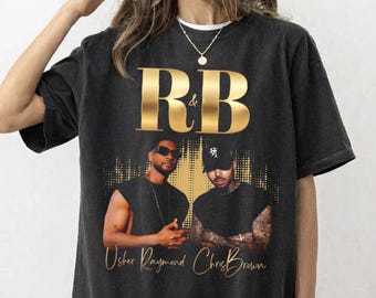 Usher Chris Brown Tour 2026 Shirt, Raymond Brown R&B Concert Tee