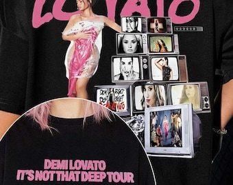 Demi Lovato Tour 2026 Shirt, Concert Graphic Tee, Pop Music Fan Outfit