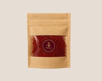 Super Negin Saffron Threads | ISO 3632 Grade I Certified Saffron, Middle East Origin