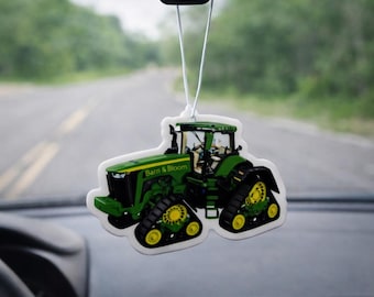 Ambientador de tractor artesanal / Decoración de coche estilo granja con aroma a Chanel
