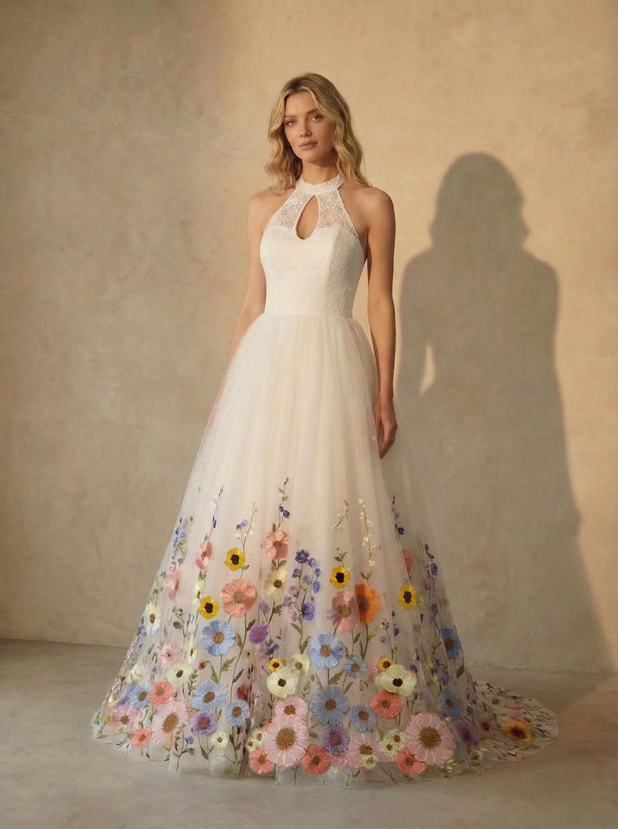 sachin and babi light blue dress Buy MILOS | Bridal Dresses & Gowns main image 0
