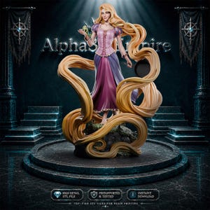 Rapunzel - Movie STL